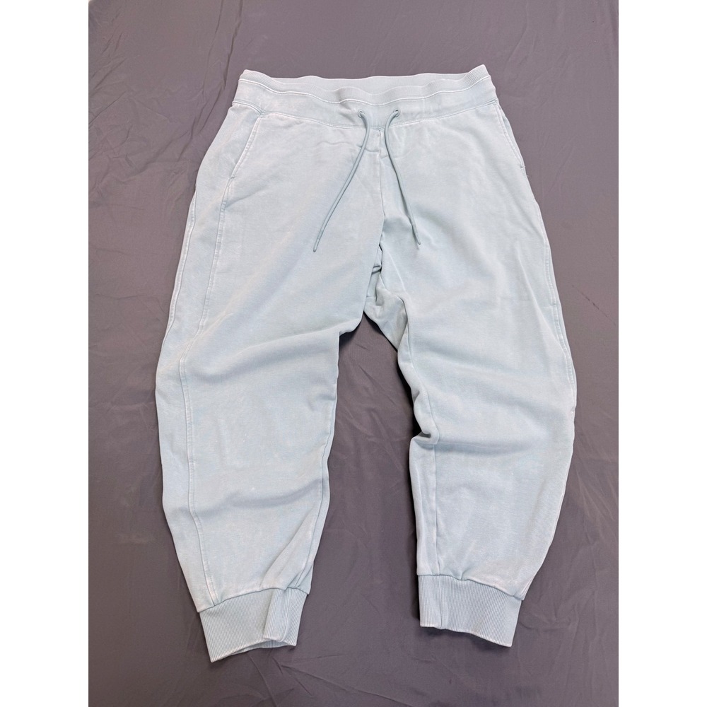 JoyLab‎ Womens XL Light Blue Acid Wash Joggers High Rise Tapered Sweatpants